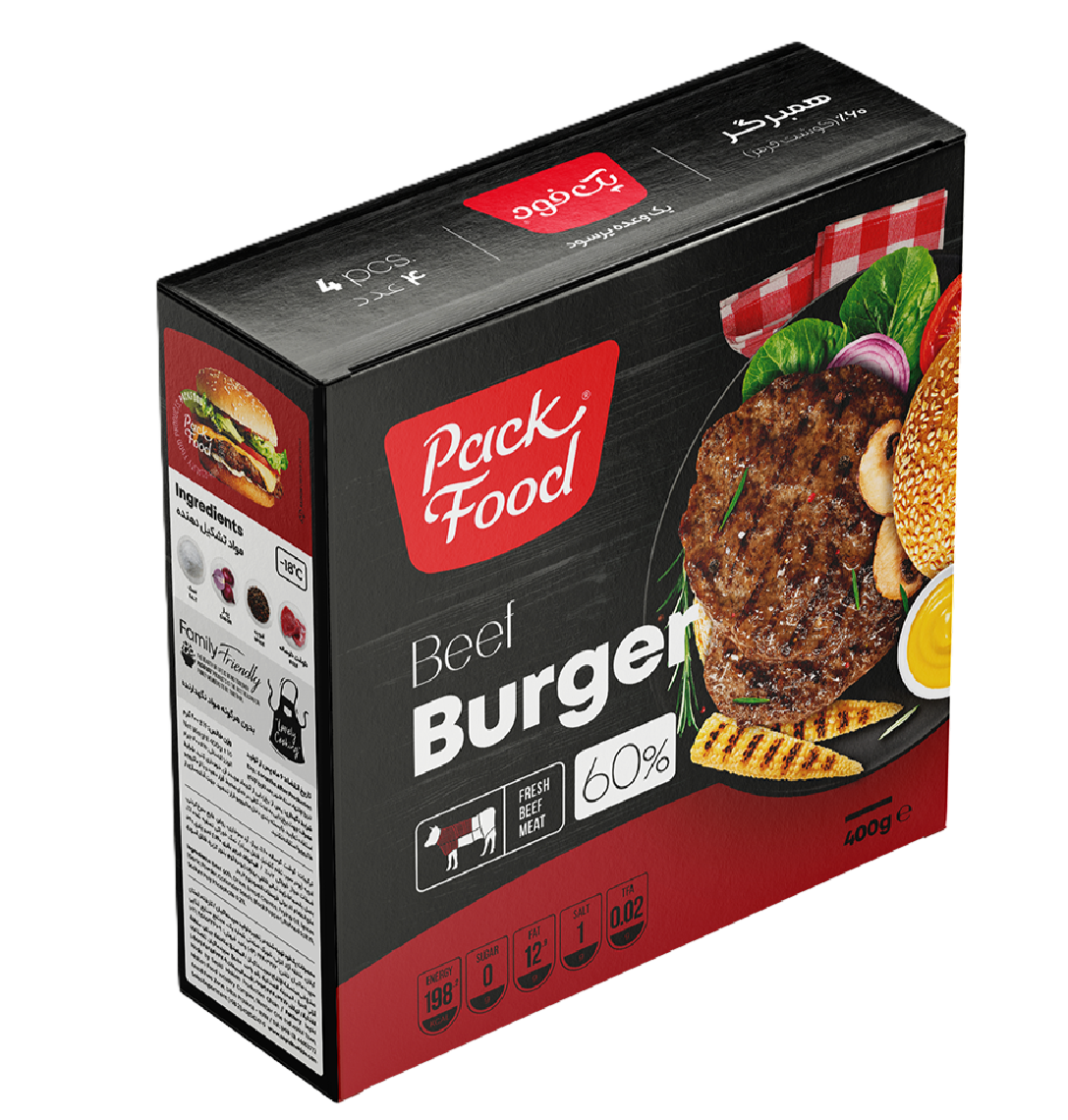  Beef burger 60%