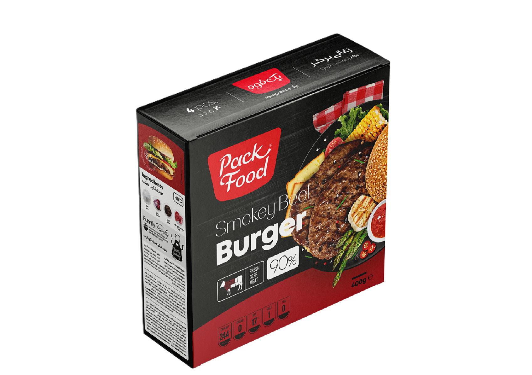 Beef burger 90%